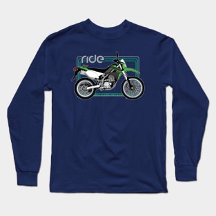 Ride klx300 green Long Sleeve T-Shirt
